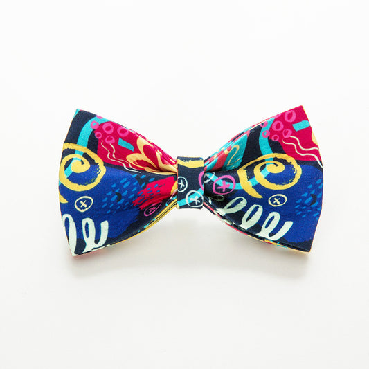 Dog Collar Pet Leash Dog Bow Set