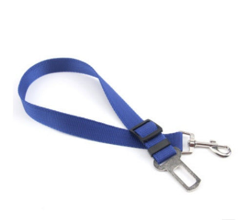 Fixed Strap Polyester Dog Leash & Car Seat Belt