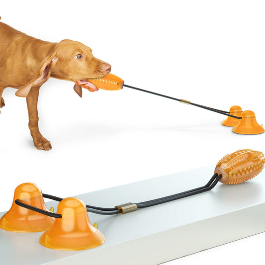 Tug Rope Balls Sucker Toy Dog Molar Bite Toys