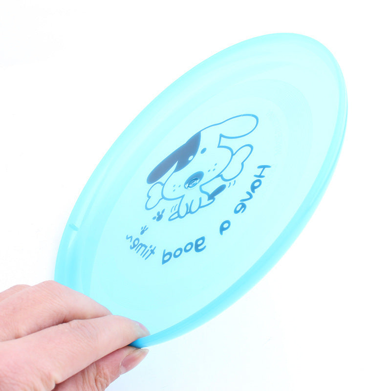 Silicone Flying Disc Pet Toy