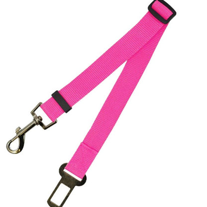 Fixed Strap Polyester Dog Leash & Car Seat Belt