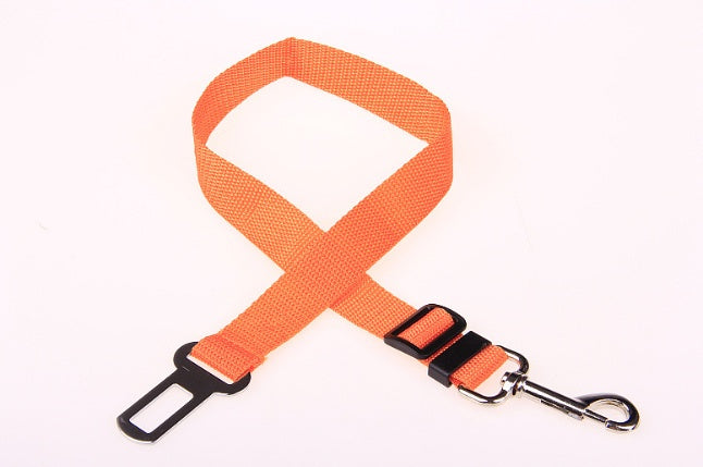 Fixed Strap Polyester Dog Leash & Car Seat Belt