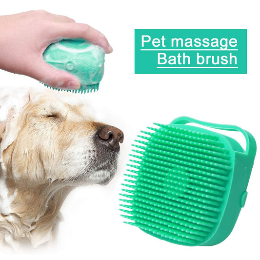 Pet Shampoo Massager Brush Bathing