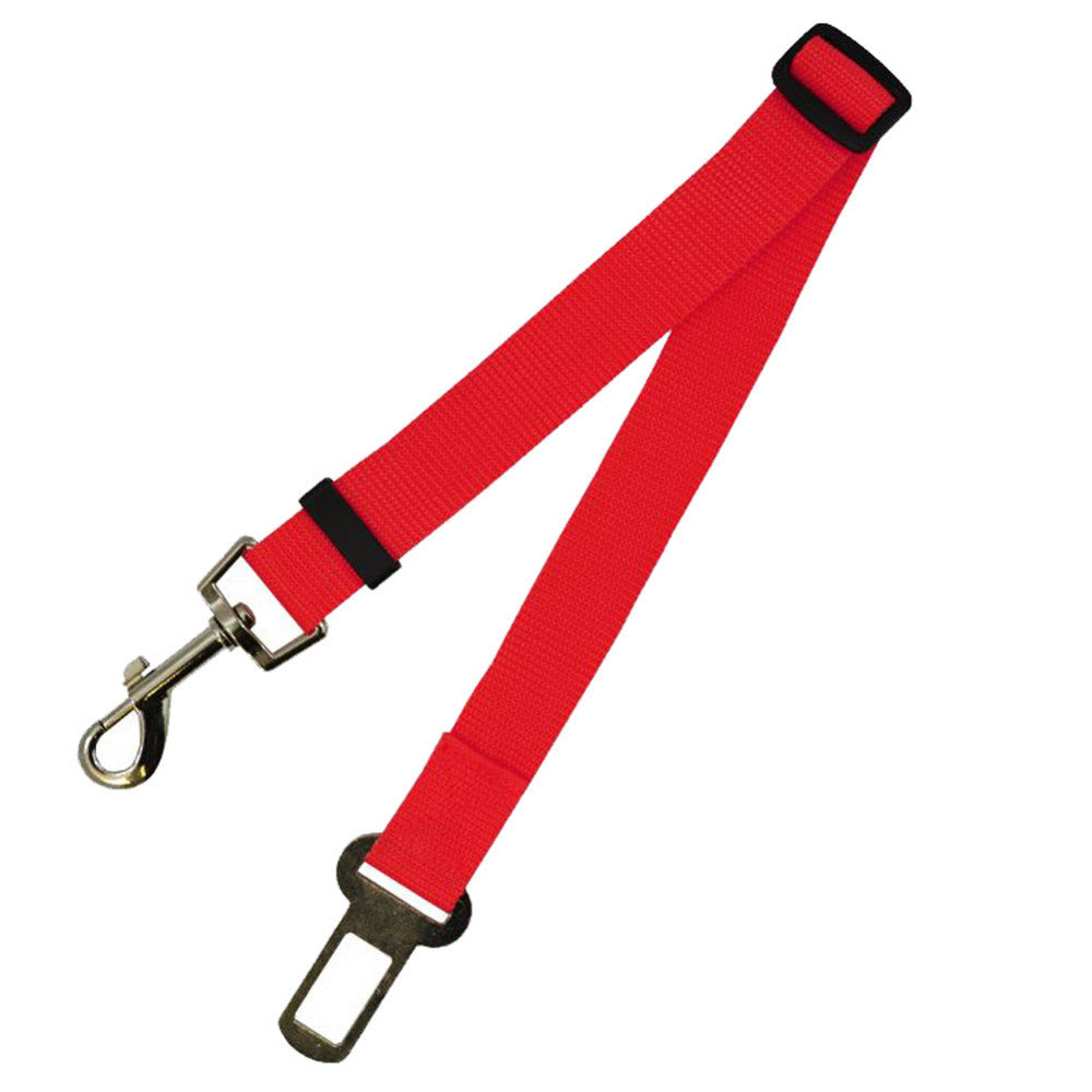 Fixed Strap Polyester Dog Leash & Car Seat Belt