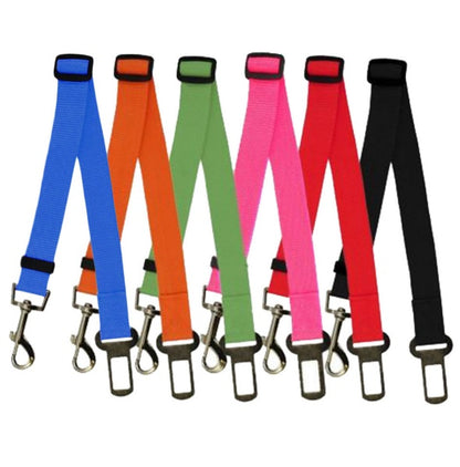 Fixed Strap Polyester Dog Leash & Car Seat Belt