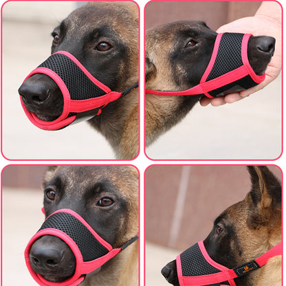Adjustable Pet Mask Anti-Bite