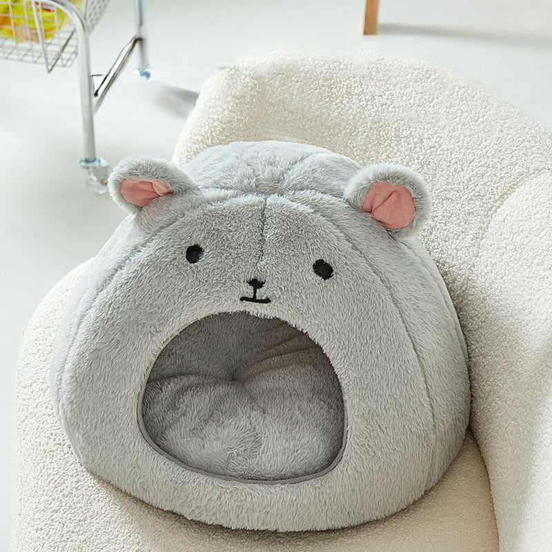 Cat Bedding Cartoon Soft Fluffy Comfortable Mat