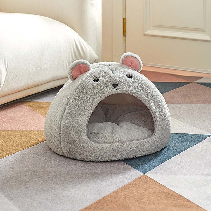 Cat Bedding Cartoon Soft Fluffy Comfortable Mat