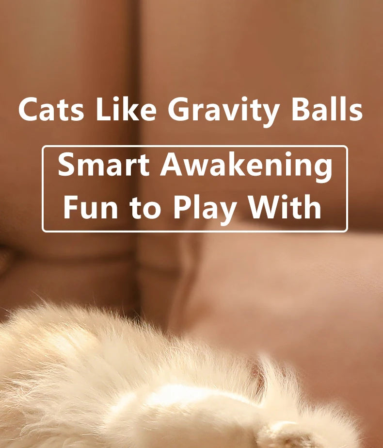 Smart Interactive Cat Rolling Ball