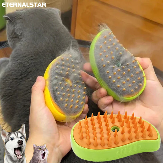 Electric Pet Grooming Brush