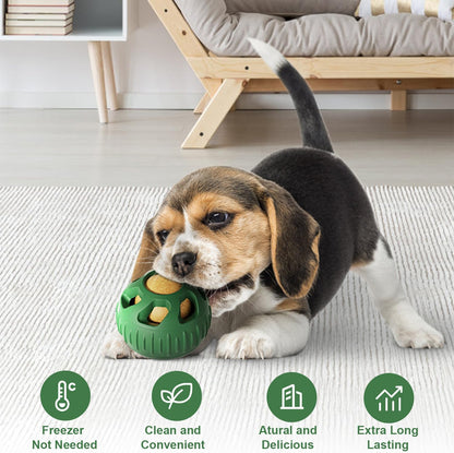 Interactive Dog Toys, Treat Dispensing Dog Toy, Chew Toys to Keep Your Pup Distracted, Frozen Dog Treats Toy for Aggressive Chewer, Durable Dog Puzzle for Small Medium Dog
