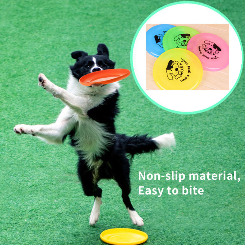 Silicone Flying Disc Pet Toy